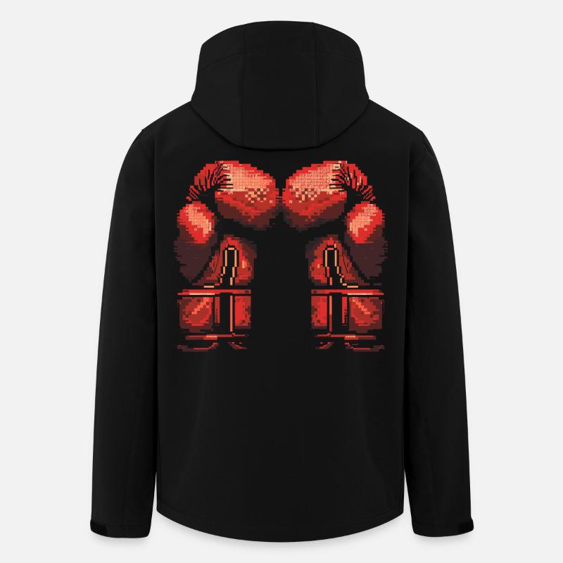 Gants de kickboxing Pixel - Veste softshell homme en polyester recyclé Stanley/Stella - noir