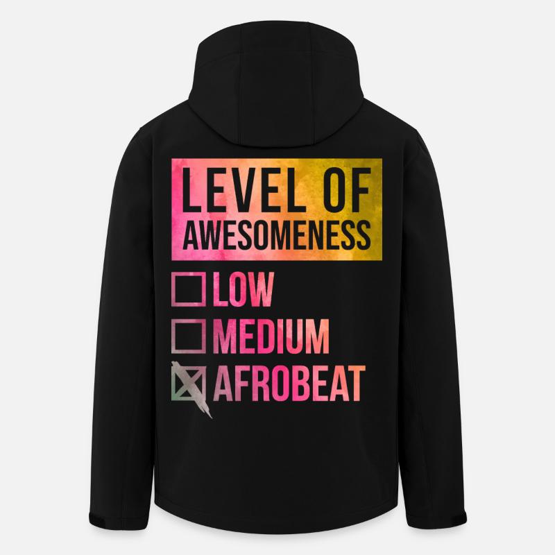 Afrobeat - Recycelte Männer Softshell-Jacke von Stanley/Stella - Schwarz