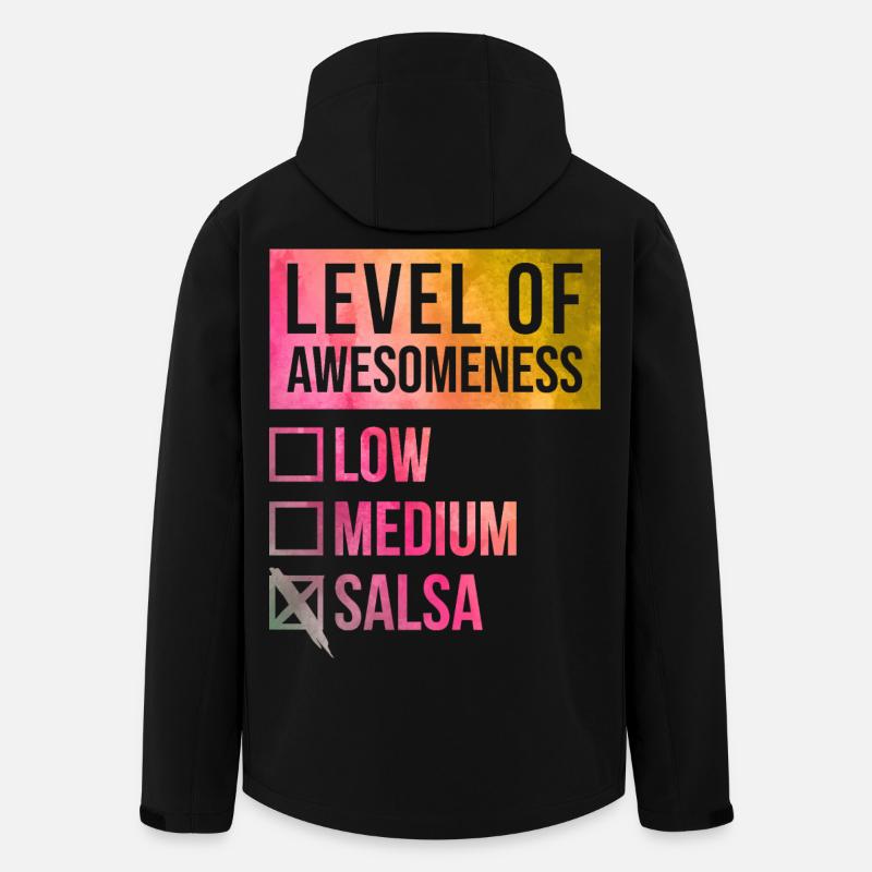 Salsa - Recycelte Männer Softshell-Jacke von Stanley/Stella - Schwarz