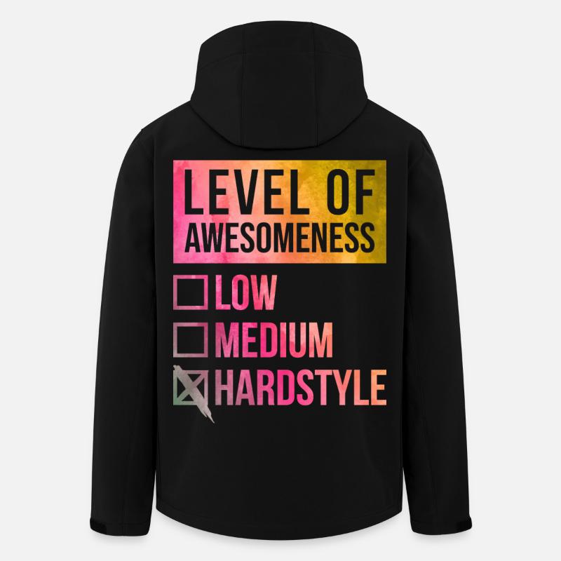 hardstyle - Stanley/Stella herre softshelljakke i genanvendt polyester - sort