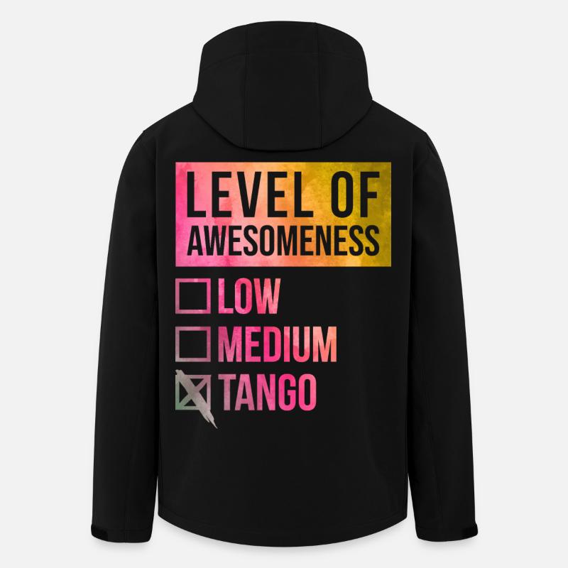 Tango - Men’s Recycled Softshell Jacket by Stanley/Stella - black