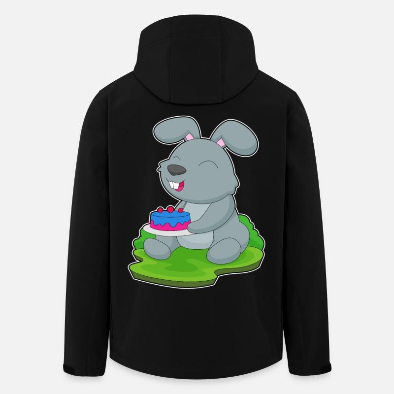 Bunny Cake - Men’s Recycled Softshell Jacket by Stanley/Stella - black