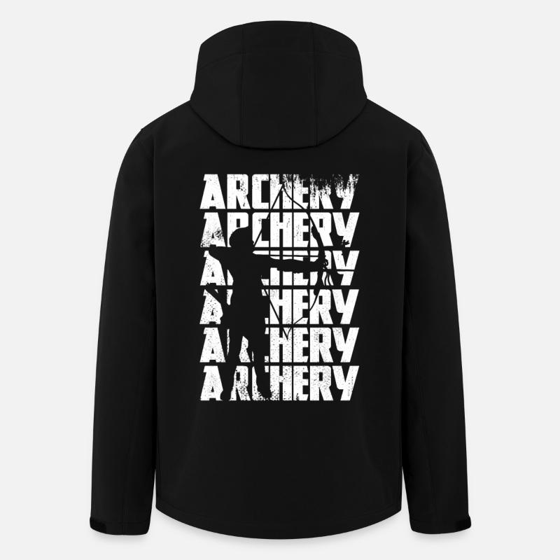 Archery - Men’s Recycled Softshell Jacket by Stanley/Stella - black