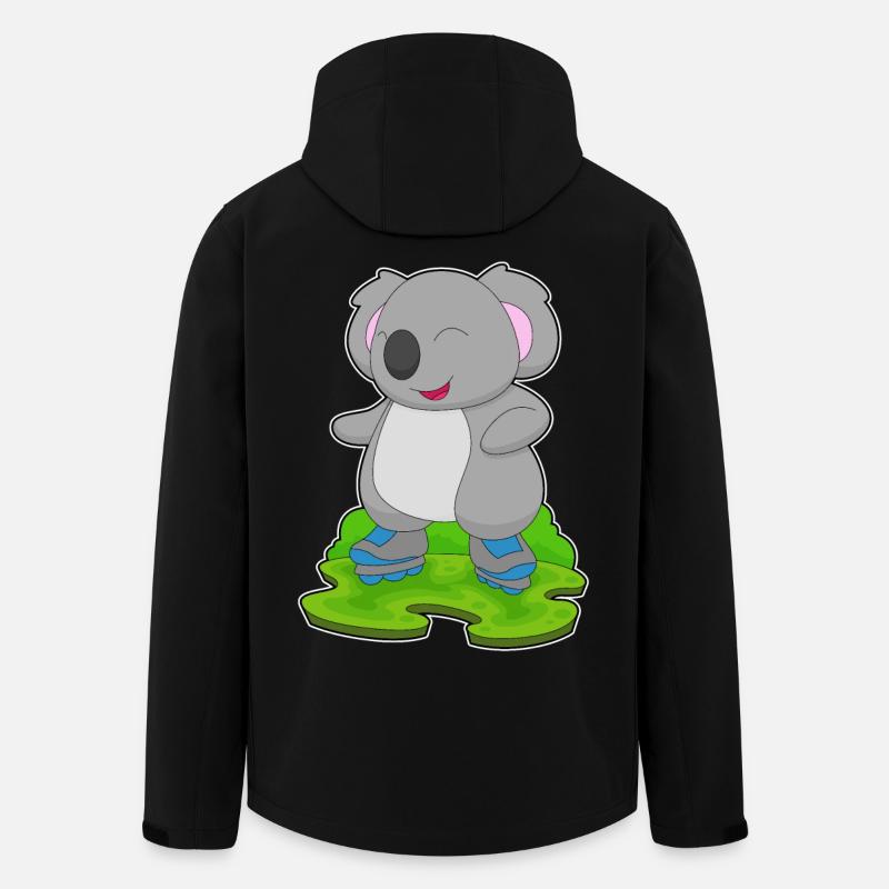 Koala Inline skating Inline skates - Men’s Recycled Softshell Jacket by Stanley/Stella - black