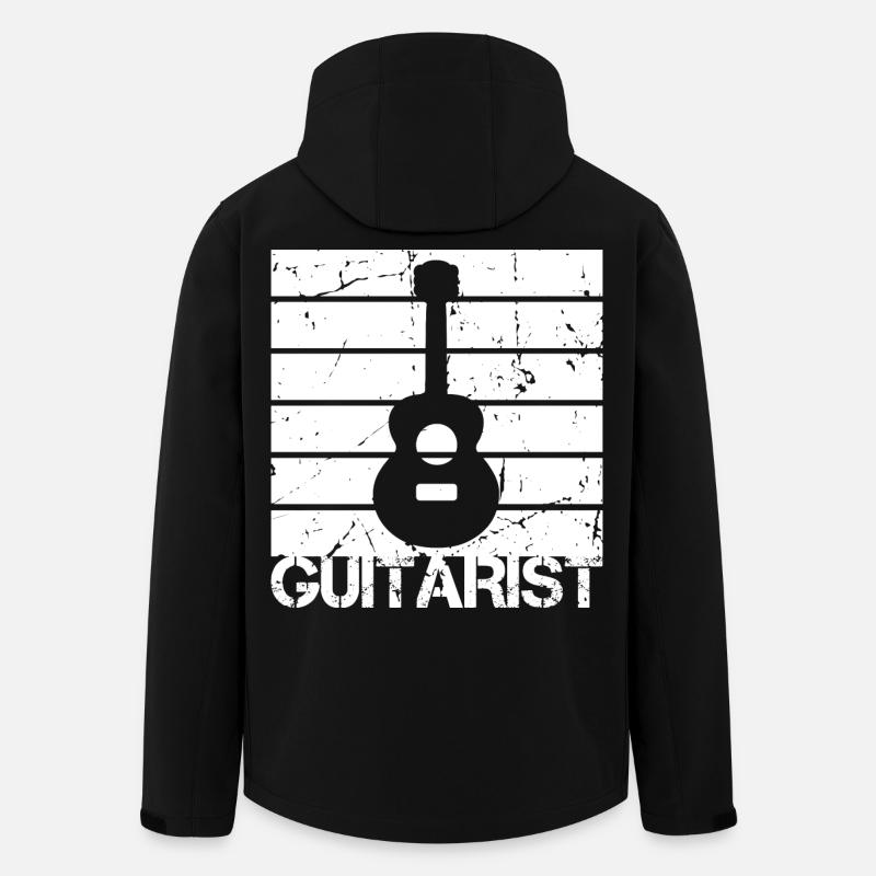 Guitarist - Recycelte Männer Softshell-Jacke von Stanley/Stella - Schwarz