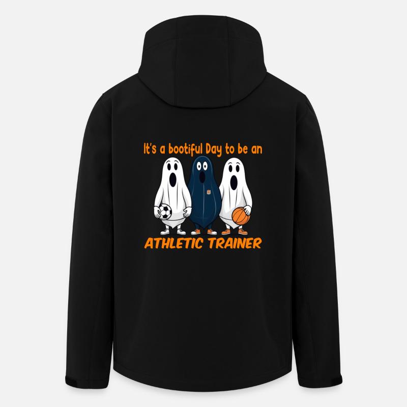 Bootiful Day Athletiktrainer - Recycelte Männer Softshell-Jacke von Stanley/Stella - Schwarz