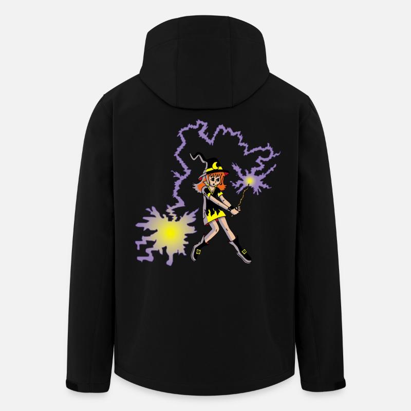 Hexenlehrling - Recycelte Männer Softshell-Jacke von Stanley/Stella - Schwarz