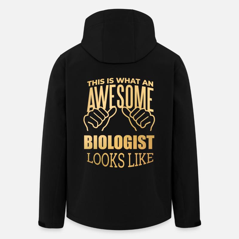 Biologie - Recycelte Männer Softshell-Jacke von Stanley/Stella - Schwarz