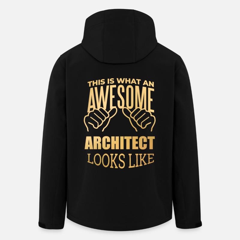 Architect - Men’s Recycled Softshell Jacket by Stanley/Stella - black