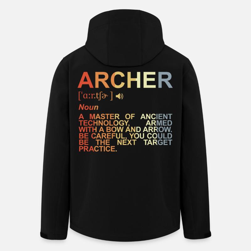 Archer Explication des termes - Veste softshell homme en polyester recyclé Stanley/Stella - noir