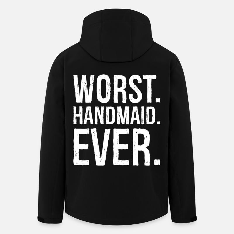 worst handmaid ever - Men’s Recycled Softshell Jacket by Stanley/Stella - black