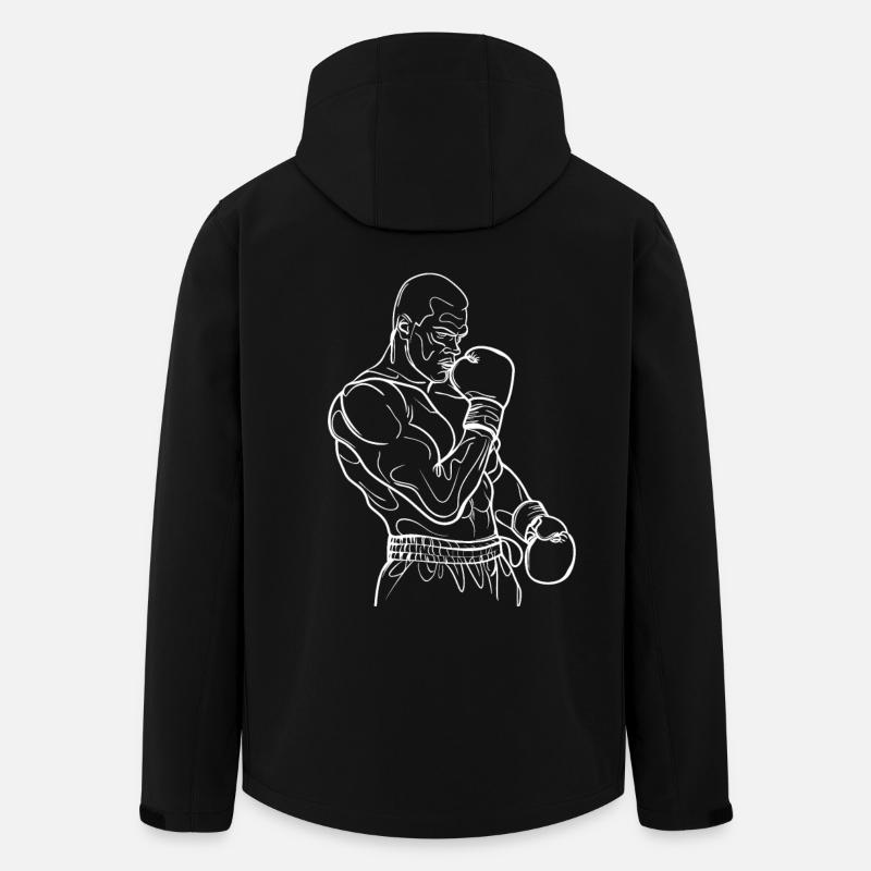 Boxer - Men’s Recycled Softshell Jacket by Stanley/Stella - black