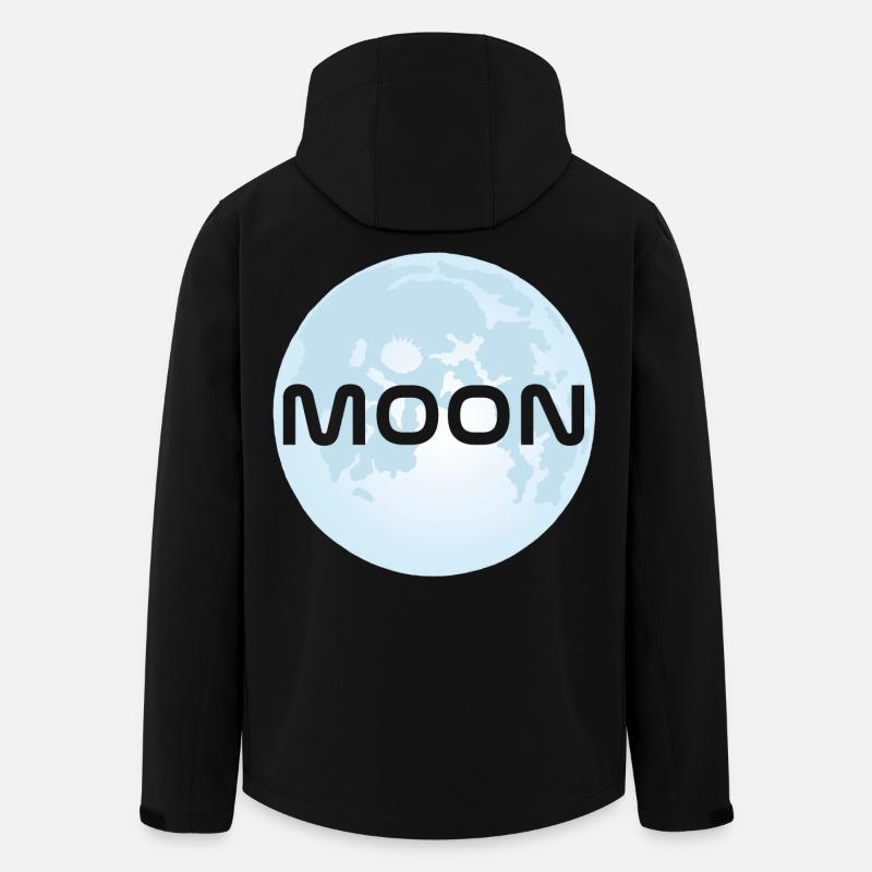 Mond - Recycelte Männer Softshell-Jacke von Stanley/Stella - Schwarz