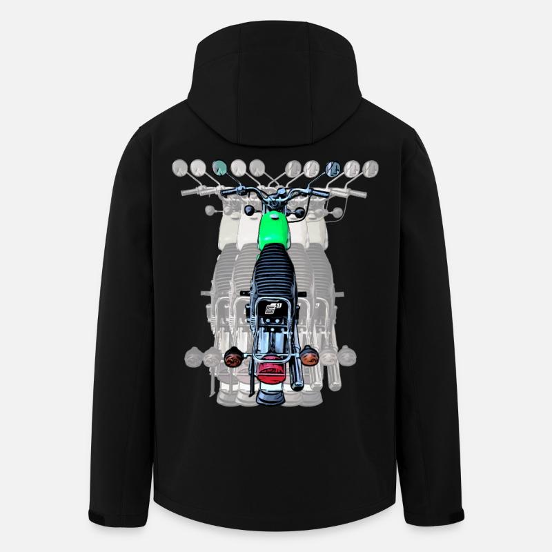 Simson S51 - Men’s Recycled Softshell Jacket by Stanley/Stella - black