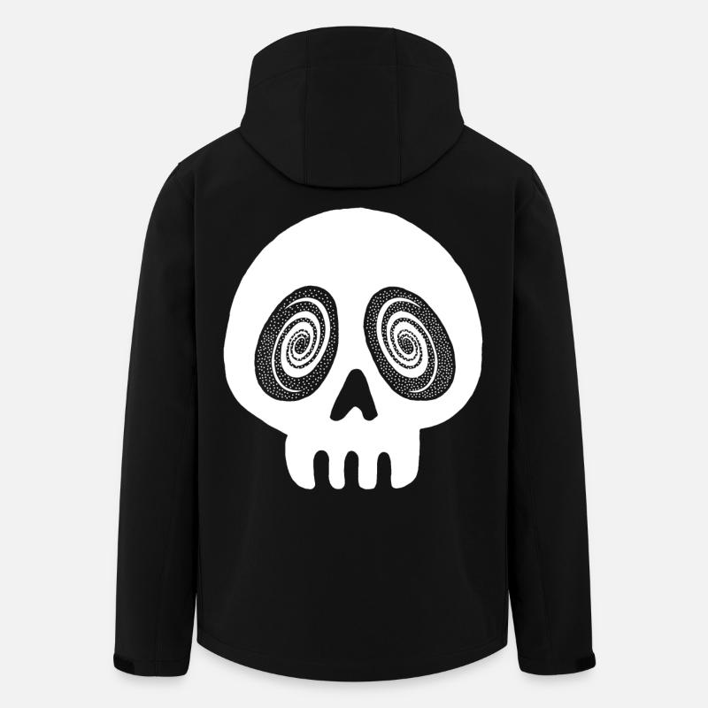 Galactic Skull - Men’s Recycled Softshell Jacket by Stanley/Stella - black