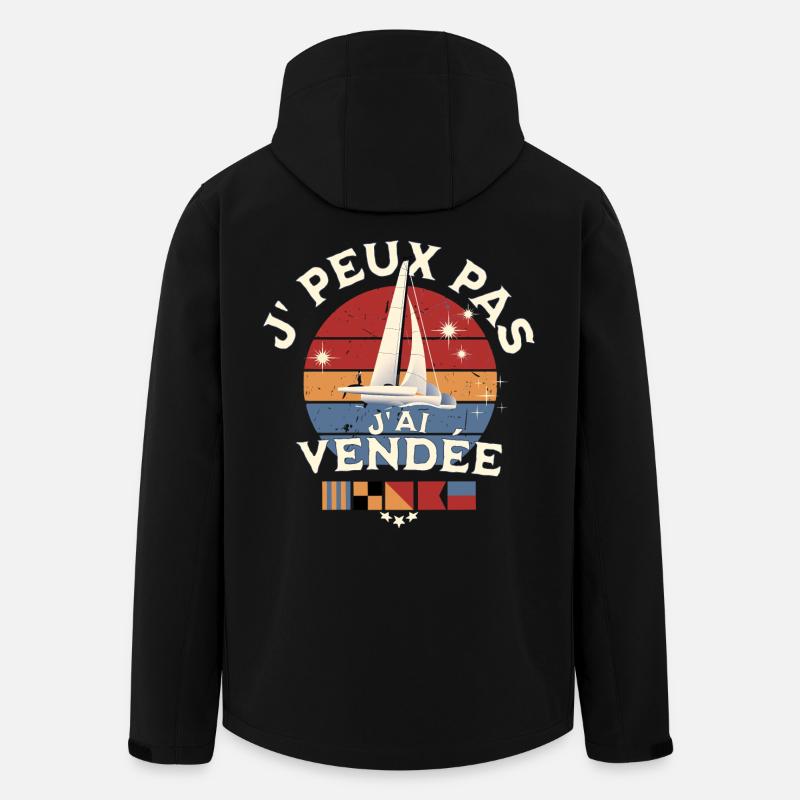 J'peux pas j'ai Vendée Glb - Veste softshell homme en polyester recyclé Stanley/Stella - noir