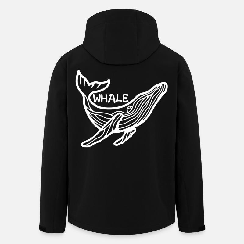 Le géant des mers - Veste softshell homme en polyester recyclé Stanley/Stella - noir