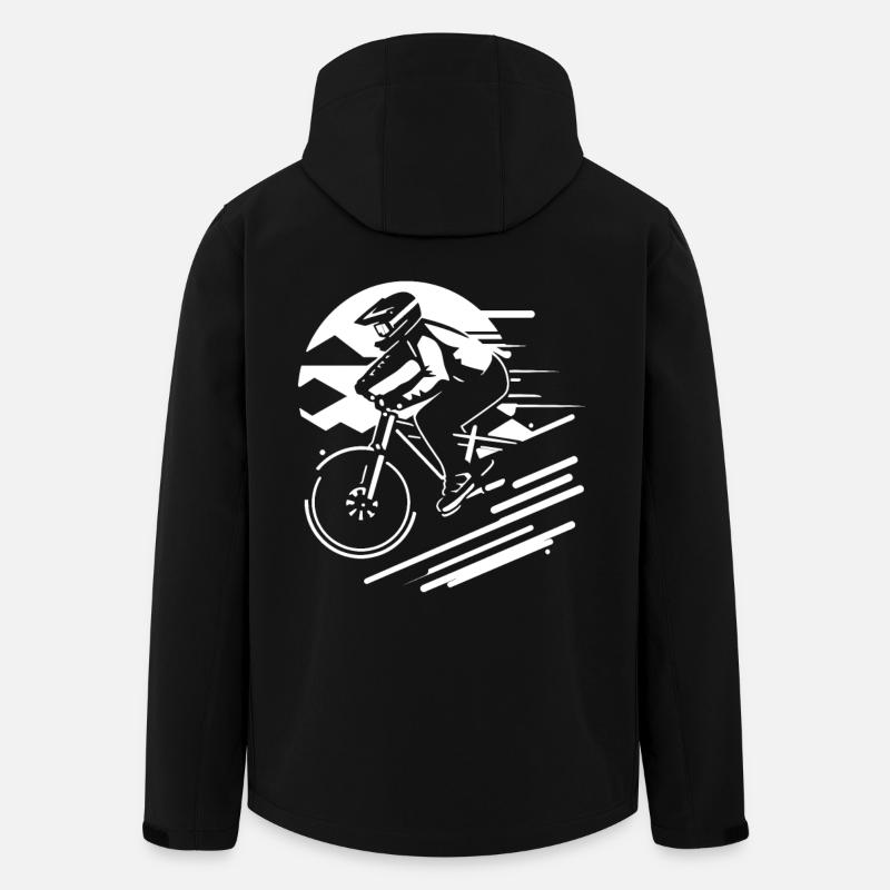 VTT - Veste softshell homme en polyester recyclé Stanley/Stella - noir