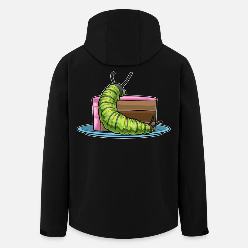 Caterpillar Cake - Men’s Recycled Softshell Jacket by Stanley/Stella - black