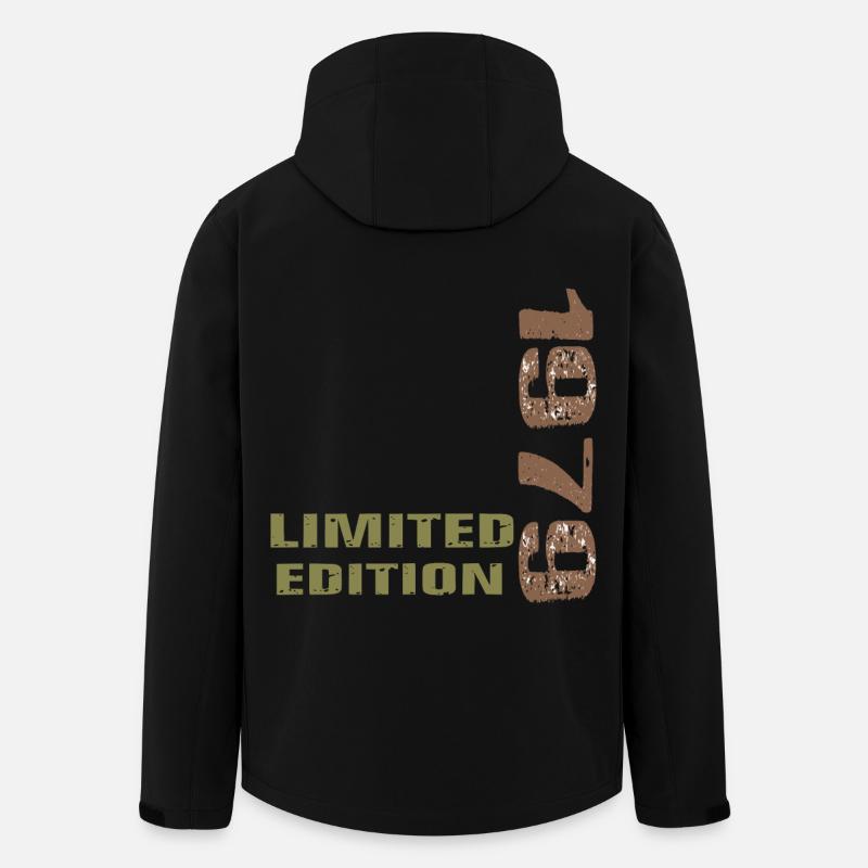 Millésime 1979 Édition Limitée Cadeau - Veste softshell homme en polyester recyclé Stanley/Stella - noir