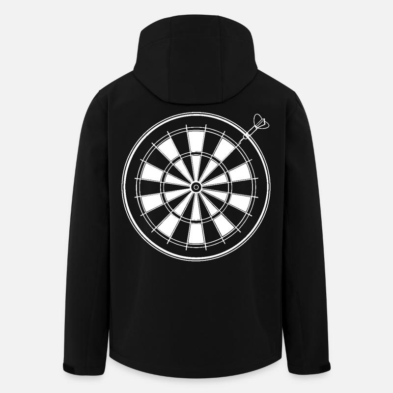 Graphiques Dart - Veste softshell homme en polyester recyclé Stanley/Stella - noir