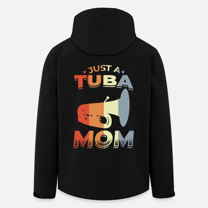 Tuba Mutter - Recycelte Männer Softshell-Jacke von Stanley/Stella - Schwarz