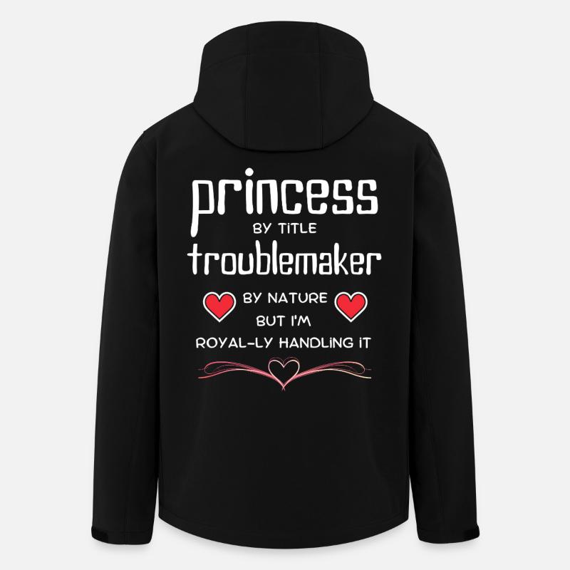 Princess TroubleMaker Tee - Men’s Recycled Softshell Jacket by Stanley/Stella - black