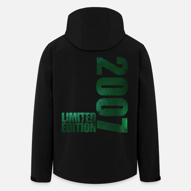 Limited Edition 2007 18th Birthday Gift - Men’s Recycled Softshell Jacket by Stanley/Stella - black