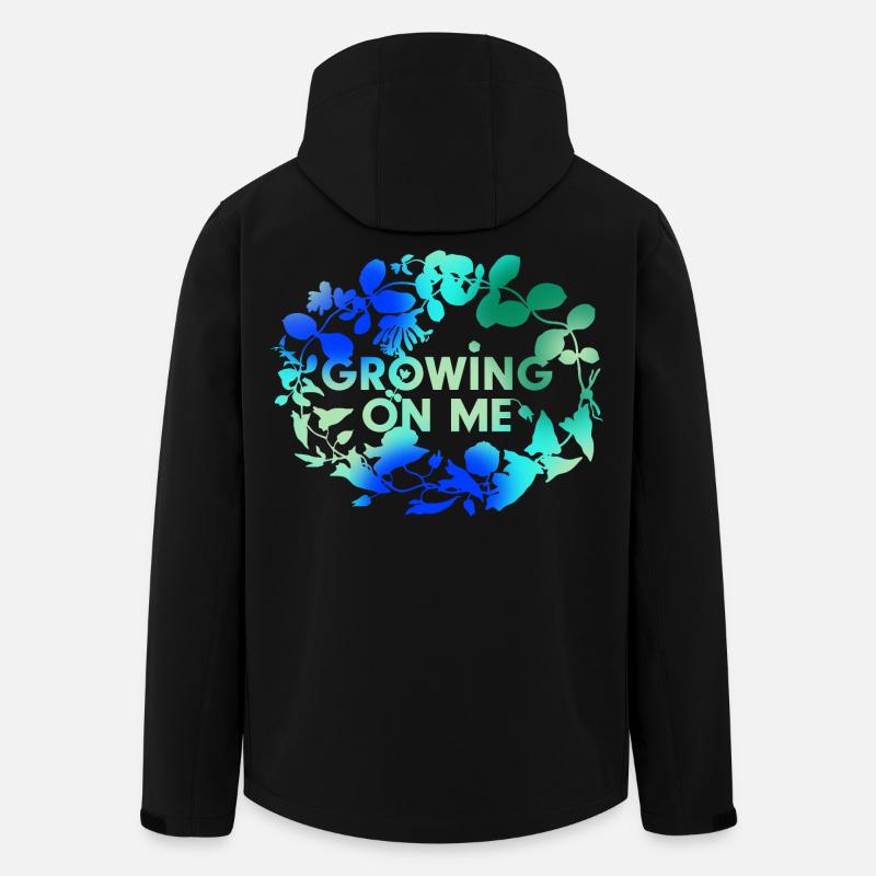 Grows with every day - Men’s Recycled Softshell Jacket by Stanley/Stella - black