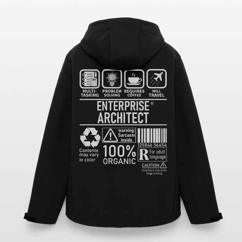 Enterprise Architect multi tasking problem solving Recycelte Männer Softshell-Jacke von Stanley/Stella