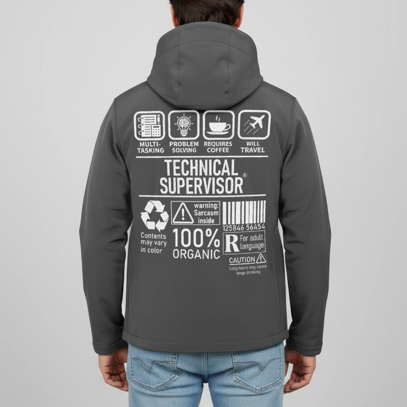 Technical Supervisor multi tasking problem solving Men’s Recycled Softshell Jacket by Stanley/Stella
