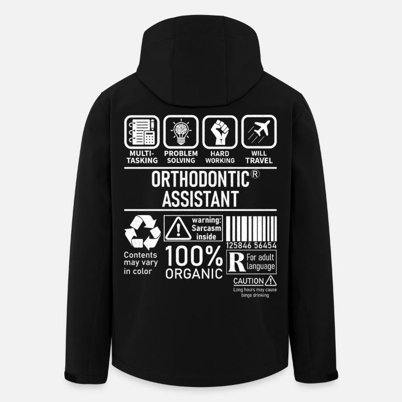 Orthodontic Assistant multi tasking problem - Recycelte Männer Softshell-Jacke von Stanley/Stella - Schwarz