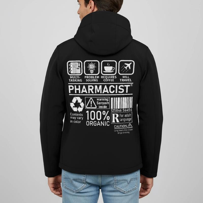 Pharmacist multi tasking problem solving Recycelte Männer Softshell-Jacke von Stanley/Stella