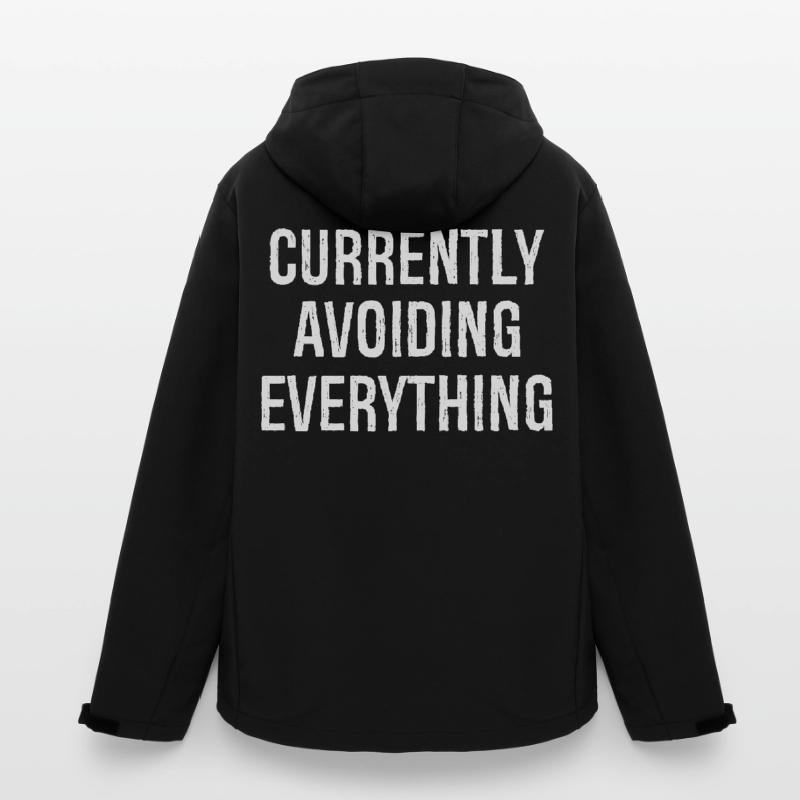 currently avoiding everything Men’s Recycled Softshell Jacket by Stanley/Stella