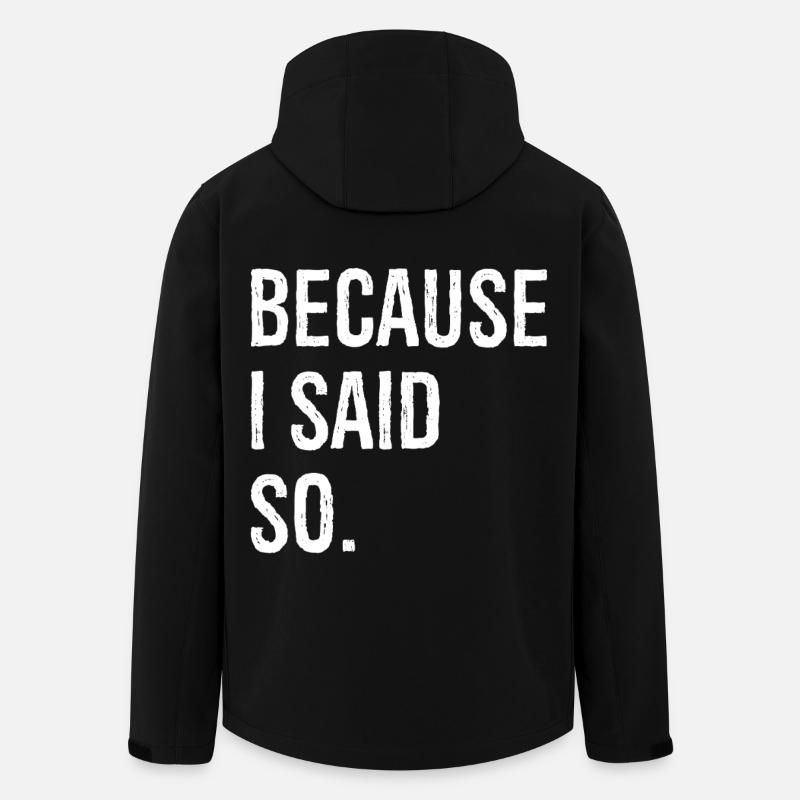 parce que je l’ai dit - Veste softshell homme en polyester recyclé Stanley/Stella - noir