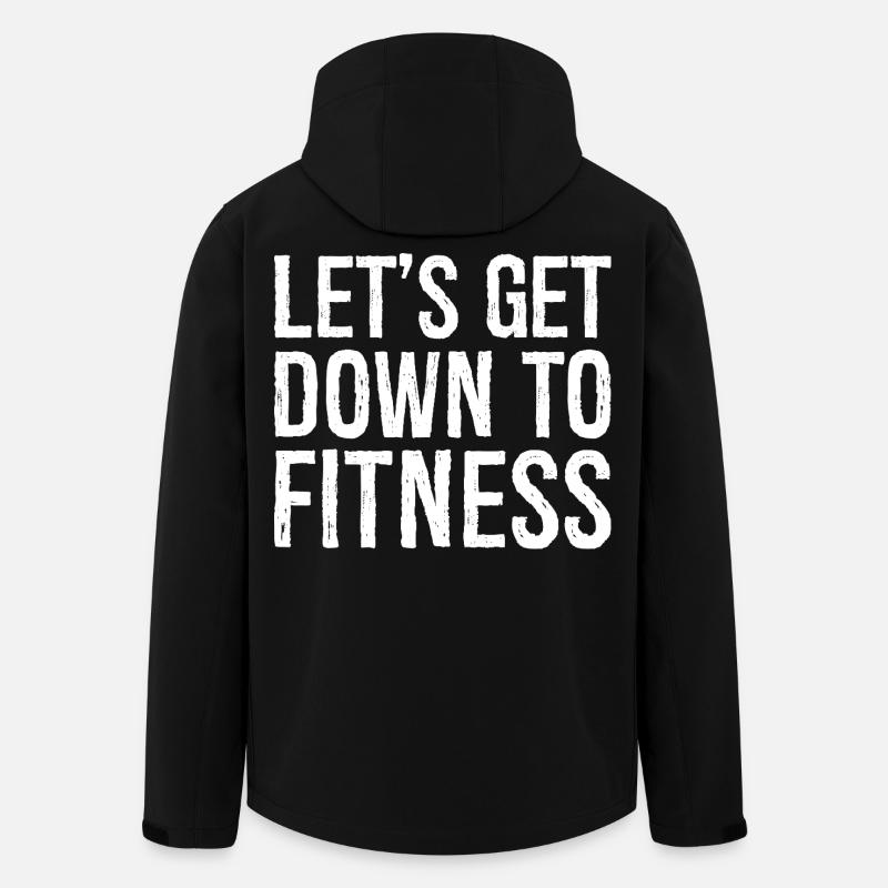Let's get down to fitness - Men’s Recycled Softshell Jacket by Stanley/Stella - black