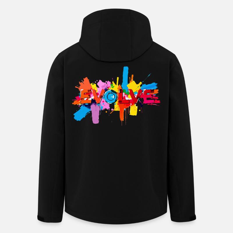 Weiterentwickeln - Recycelte Männer Softshell-Jacke von Stanley/Stella - Schwarz