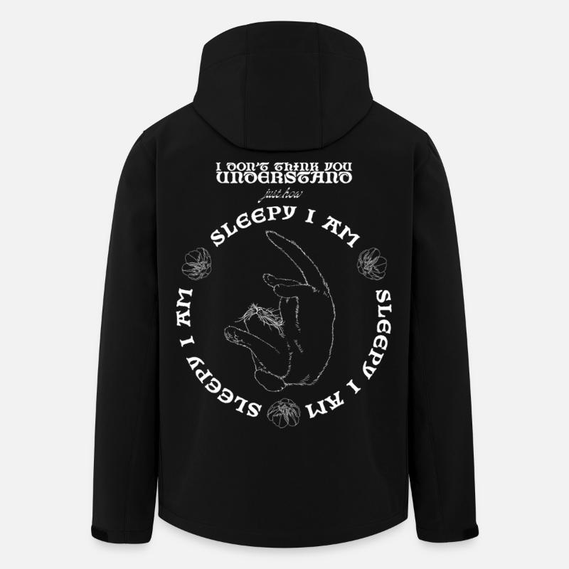 SCHLÄFRIG - Recycelte Männer Softshell-Jacke von Stanley/Stella - Schwarz