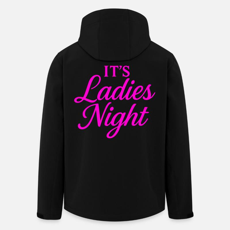 Its Ladies Night - Recycelte Männer Softshell-Jacke von Stanley/Stella - Schwarz