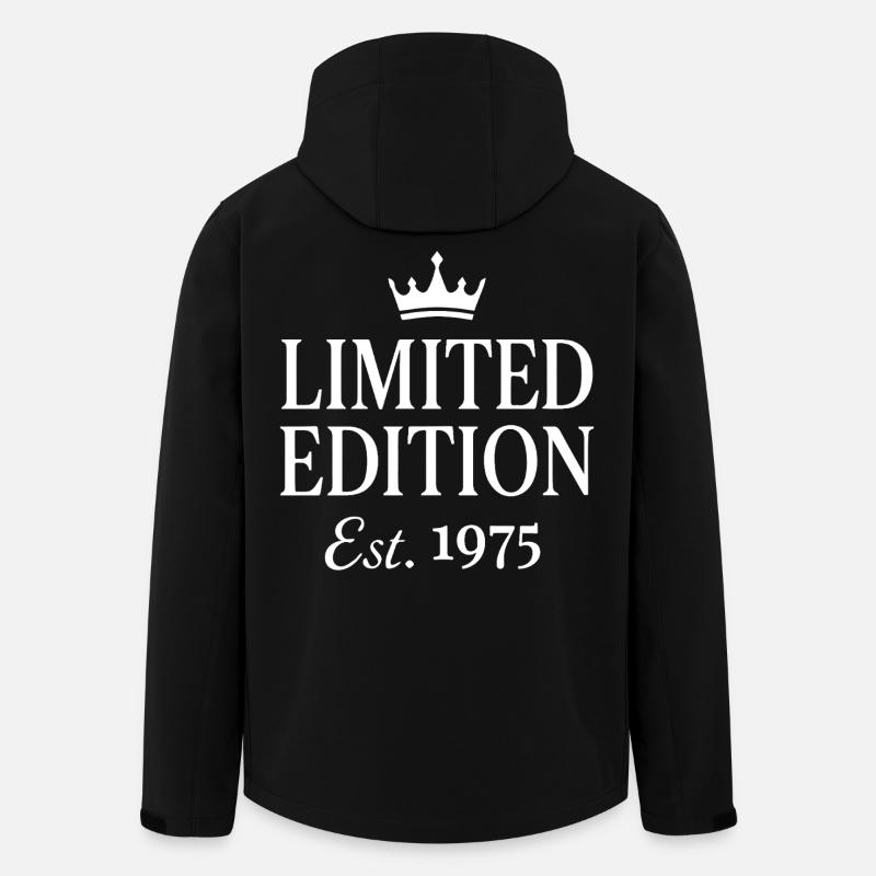 Édition limitée Est. 1975 - Veste softshell homme en polyester recyclé Stanley/Stella - noir