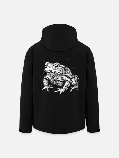 Toad - Men’s Recycled Softshell Jacket by Stanley/Stella - black