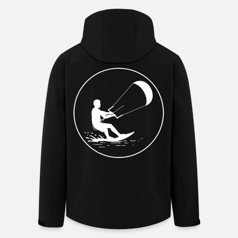 Wind under control - Men’s Recycled Softshell Jacket by Stanley/Stella - black