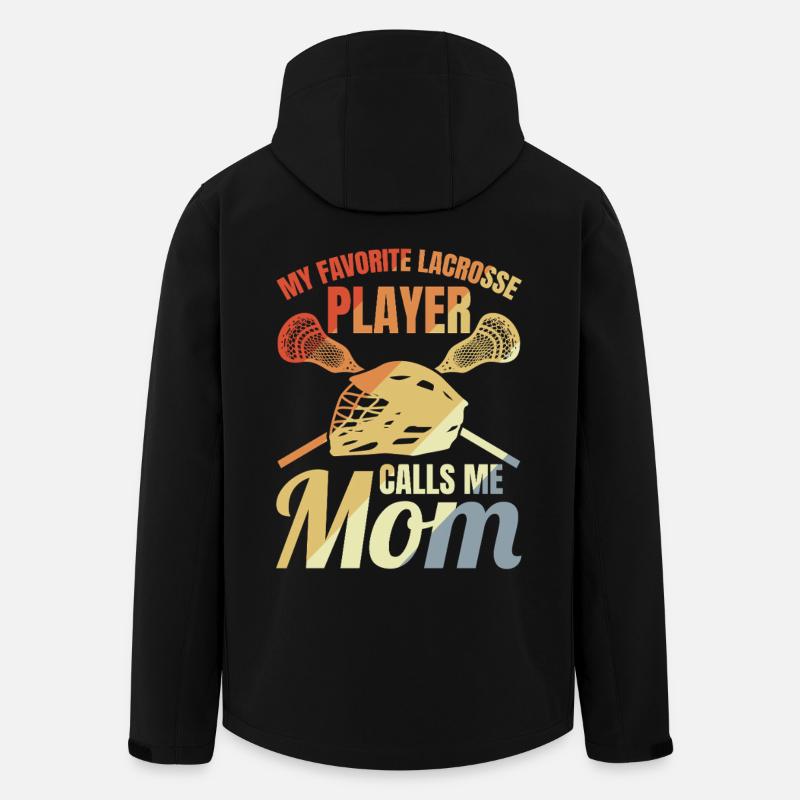 Lacrosse Mutter - Recycelte Männer Softshell-Jacke von Stanley/Stella - Schwarz