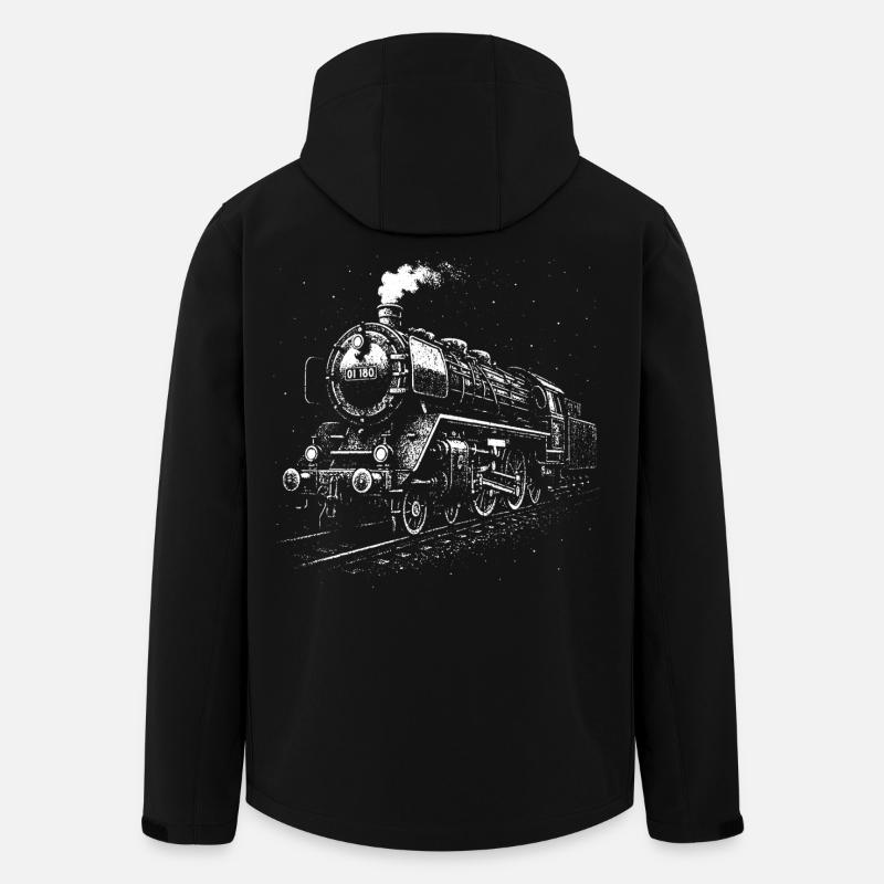 Steel giant at night - Men’s Recycled Softshell Jacket by Stanley/Stella - black