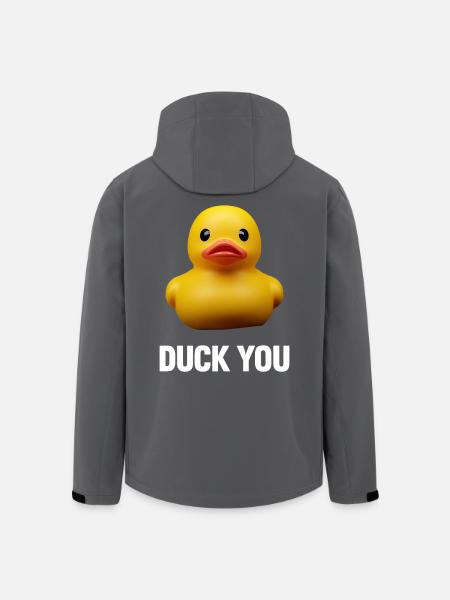 Canard ou - Veste softshell homme en polyester recyclé Stanley/Stella - noir
