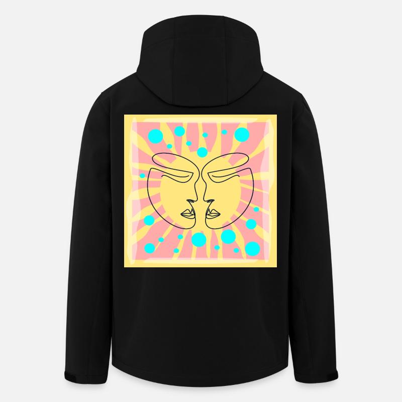 RELATION D’AMITIÉ ÉTÉ - Veste softshell homme en polyester recyclé Stanley/Stella - noir