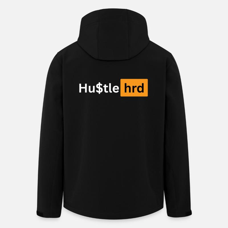 Hustle - Men’s Recycled Softshell Jacket by Stanley/Stella - black