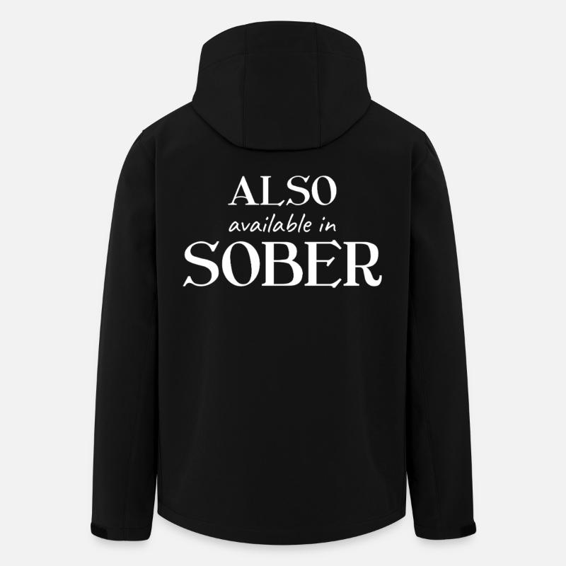 Also Available In Sober - Recycelte Männer Softshell-Jacke von Stanley/Stella - Schwarz