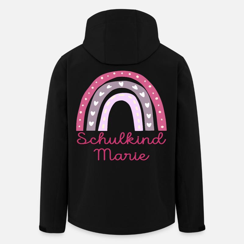 SCHULANFANG SCHULKIND MARIE - Recycelte Männer Softshell-Jacke von Stanley/Stella - Schwarz