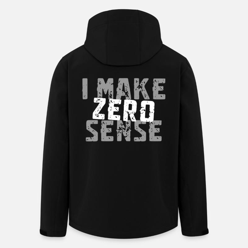 I Make Zero Sense - Recycelte Männer Softshell-Jacke von Stanley/Stella - Schwarz